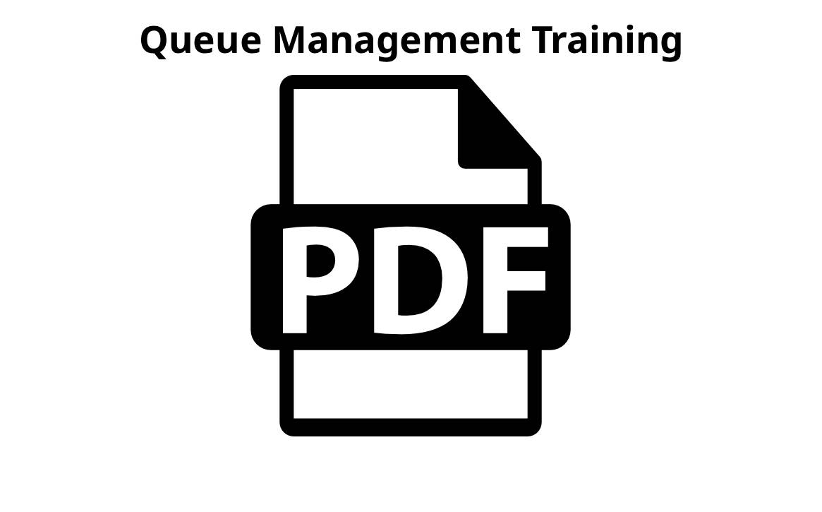 Queue Management Training